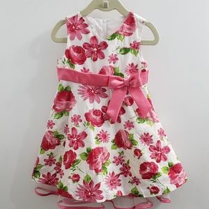 Bonnie Jean 2T Floral Dress